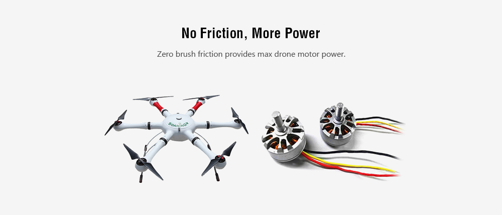 FB2204 2250KV 3 - 4S Brushless Motor for RC Drone 2pcs