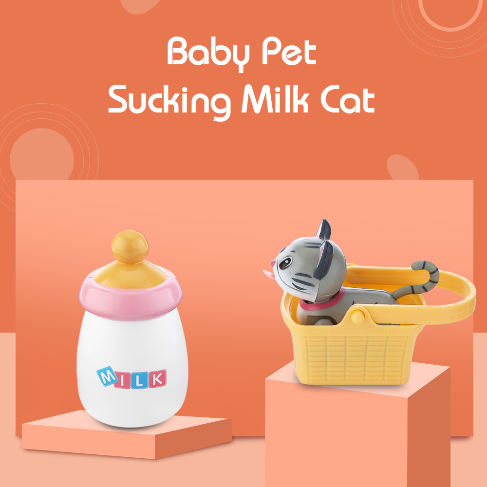 HAPPYCOW No.777 - 263 Baby Pet Sucking Milk Cat Electronic Induction Feeding Toy