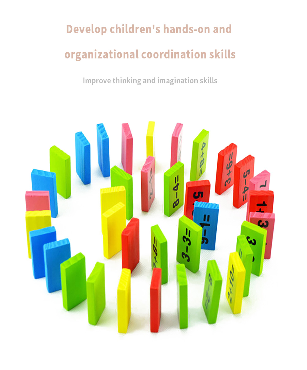 Wooden Children Digital Computing Early Education Puzzle Building Block Toy Wooden Children Digital Computing Early Education Puzzle Building Block Toy