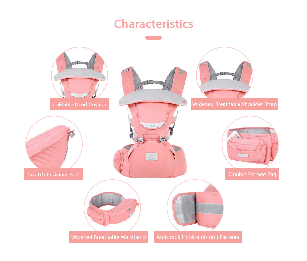 Bethbear 1815 Hip Seat Newborn Waist Stool Baby Carrier Infant Sling Backpack Bethbear 1815 Hip Seat Newborn Waist Stool Baby Carrier Infant Sling Backpack