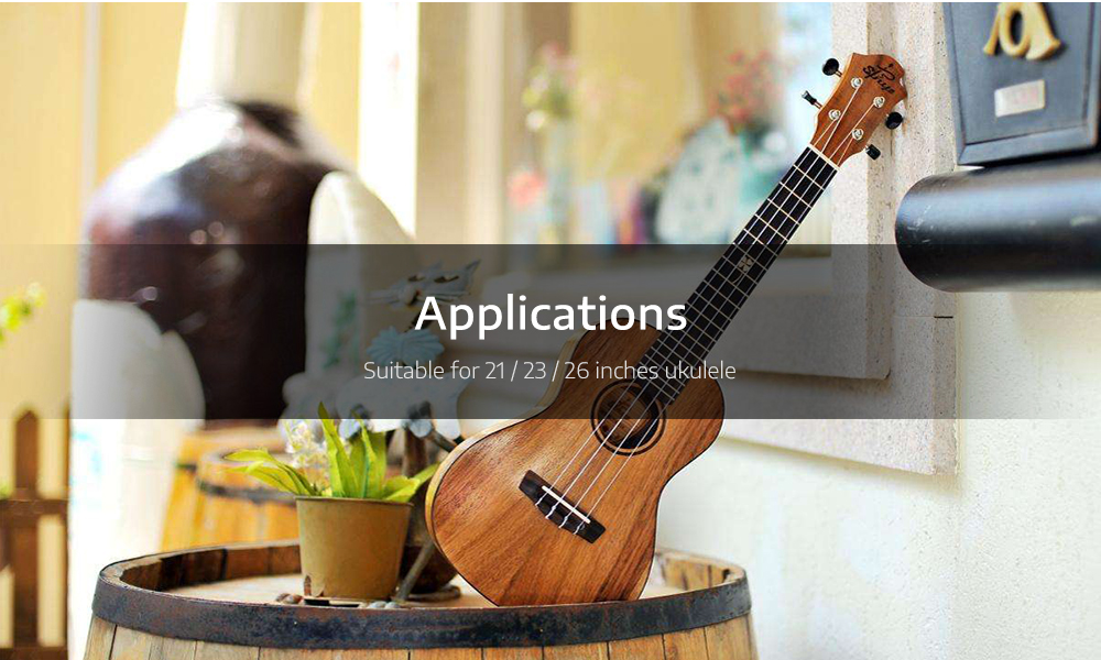 TOM TAS - 100 Nylon Replacement 4 Strings for Musical Instrument Ukulele TOM TAS - 100 Nylon Replacement 4 Strings for Musical Instrument Ukulele