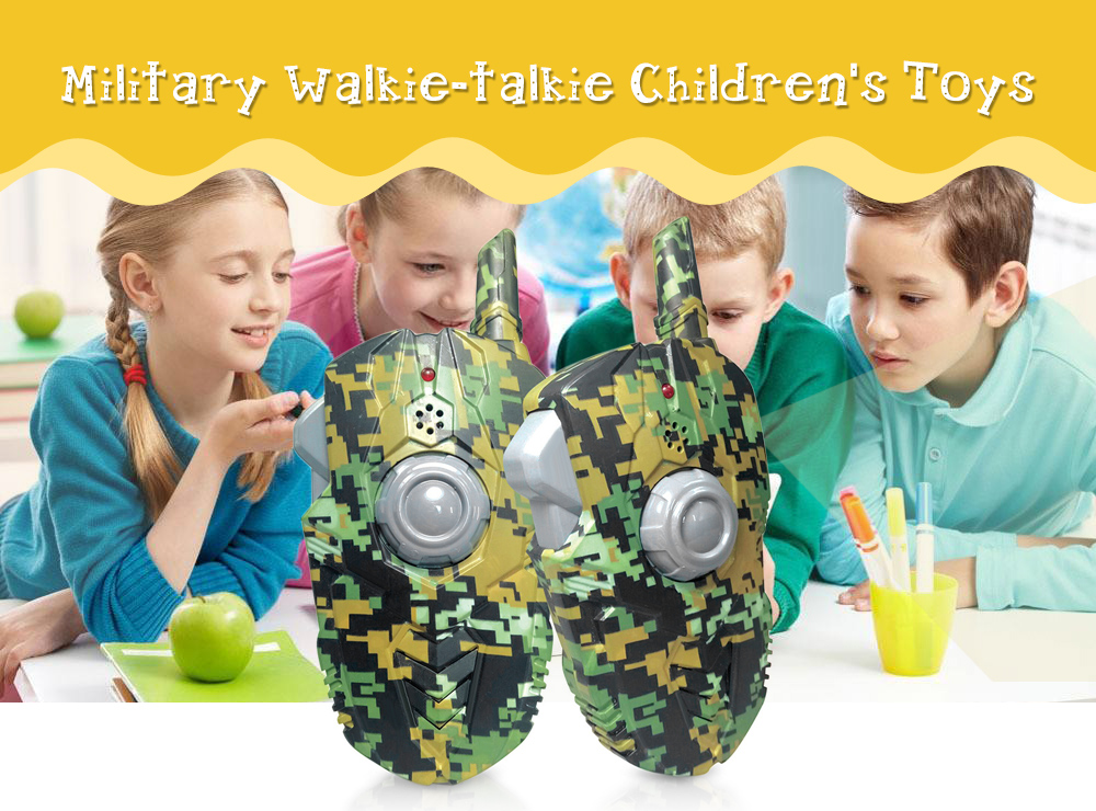 Military Walkie-talkie Childrens Toy 2pcs