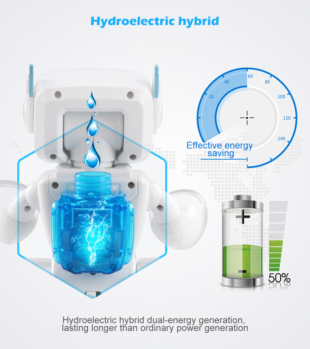 LE NENG TOYS Hydroelectric Hybrid Automatic Steering Remote Control Robot LE NENG TOYS Hydroelectric Hybrid Automatic Steering Remote Control Robot