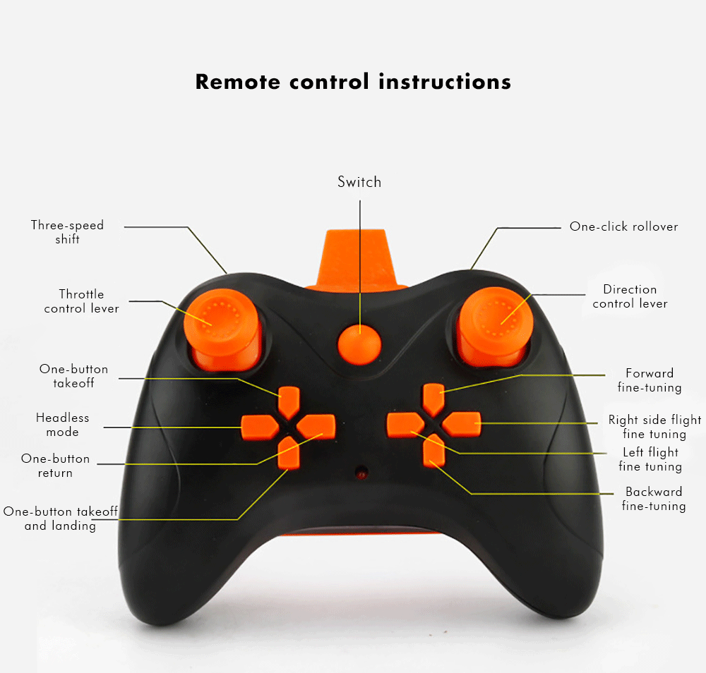QFX Foldable Quadcopter Mini Drone Model Toy with Remote Control QFX Foldable Quadcopter Mini Drone Model Toy with Remote Control