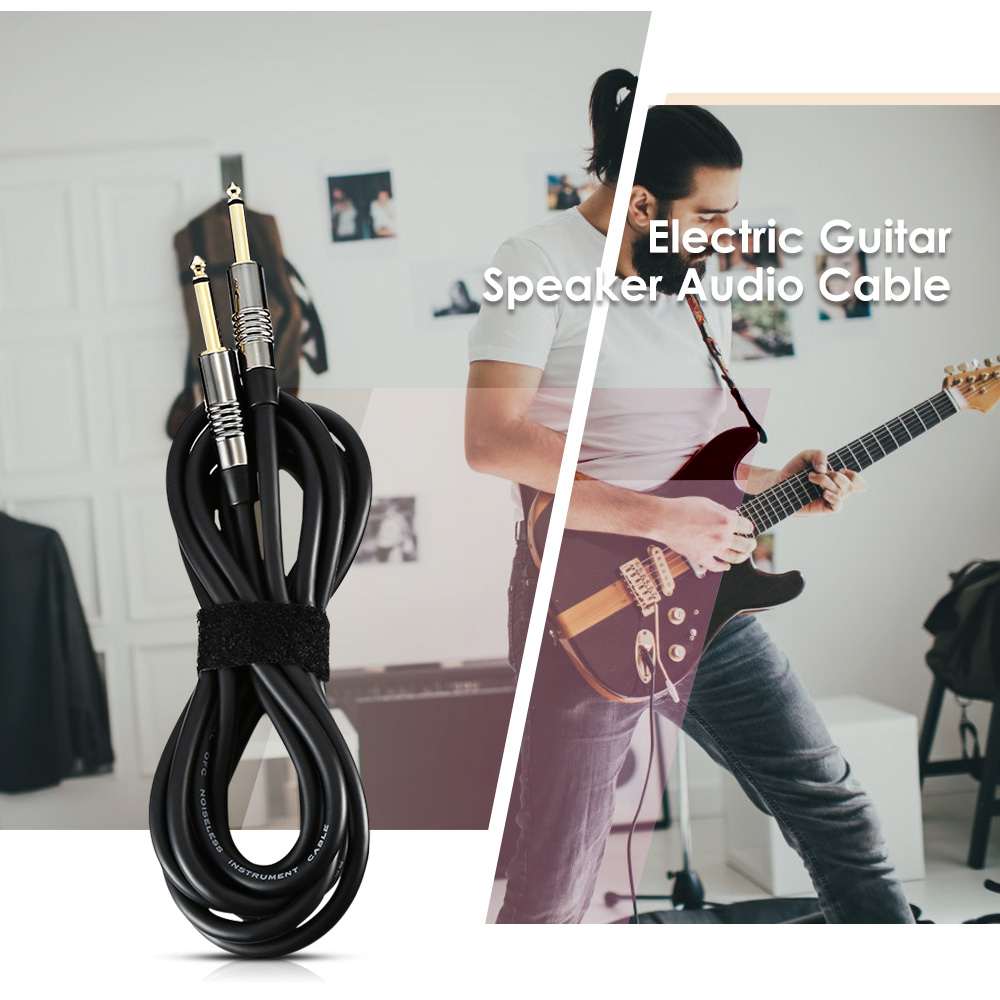 Ggiant ATC - 3 3M Male to Male Electric Guitar Speaker Audio Connection Cable Ggiant ATC - 3 3M Male to Male Electric Guitar Speaker Audio Connection Cable