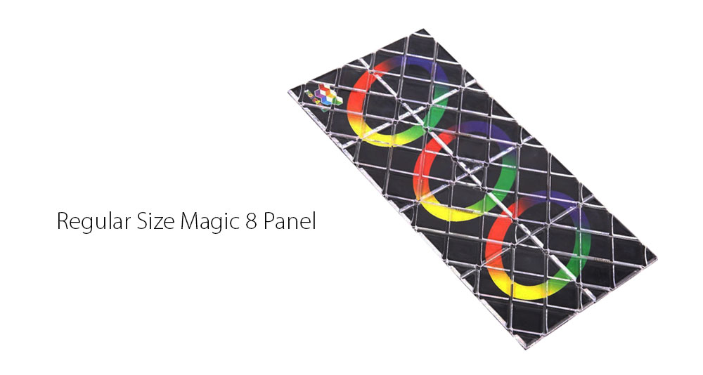 8 Panel 3 Ring Master Magic Folding Puzzle Toy Ghost Hand 8 Panel 3 Ring Master Magic Folding Puzzle Toy Ghost Hand