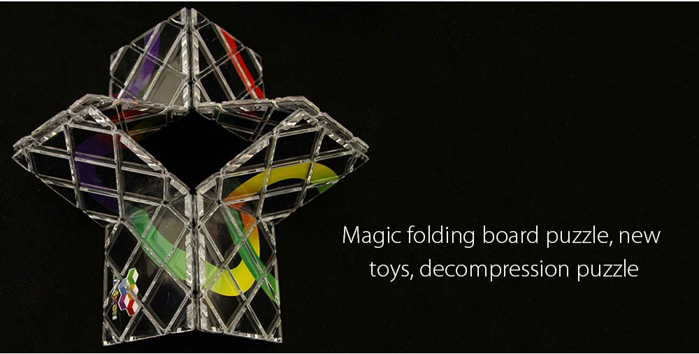 8 Panel 3 Ring Master Magic Folding Puzzle Toy Ghost Hand 8 Panel 3 Ring Master Magic Folding Puzzle Toy Ghost Hand