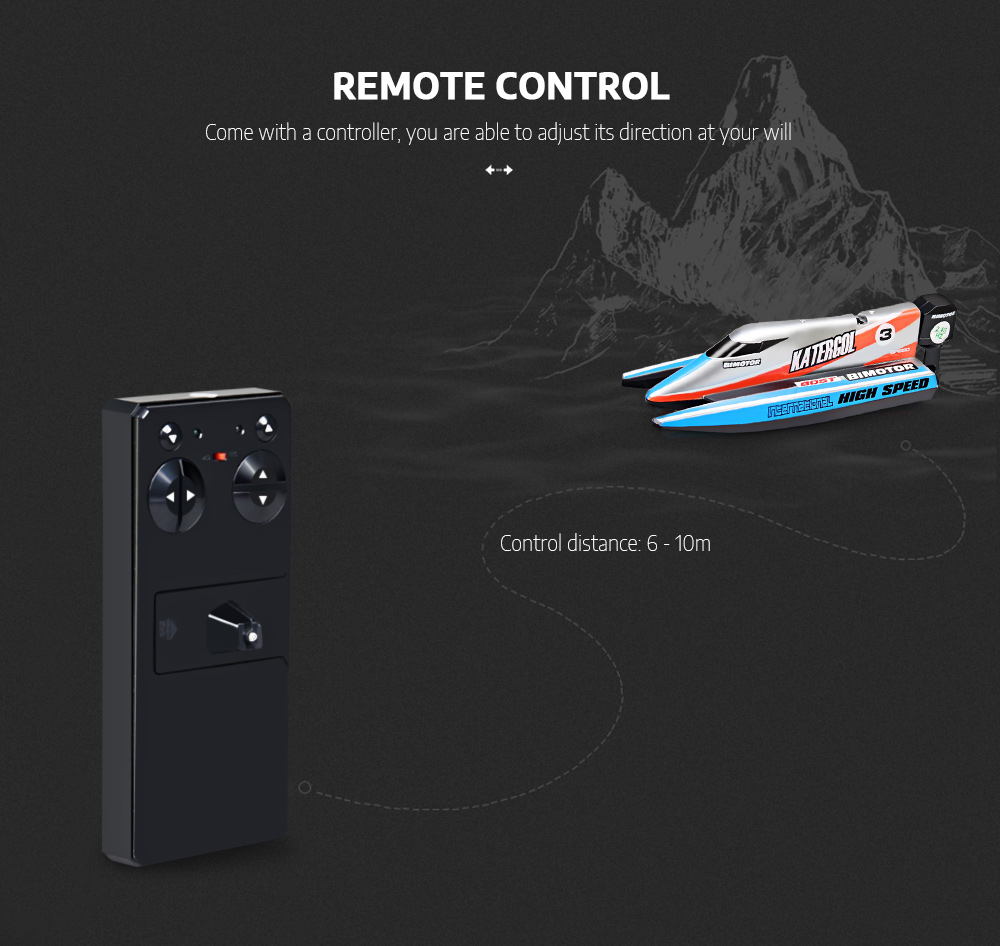 Mini Remote Control Boat 3313M F1 Rowing Mini Remote Control Boat 3313M F1 Rowing