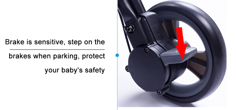 JOOLIO LX5012 Safe Convenient Baby Stroller