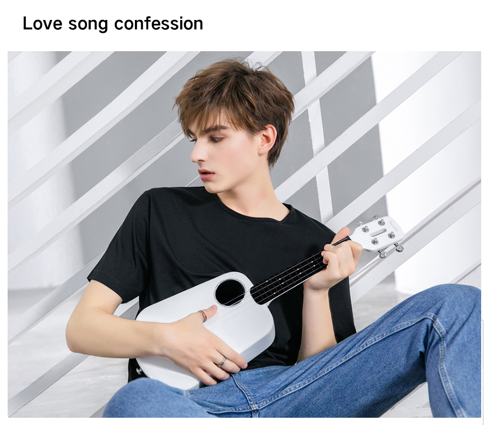 Populele 2 LED Bluetooth USB Smart Ukulele from Xiaomi youpin Populele 2 LED Bluetooth USB Smart Ukulele from Xiaomi youpin
