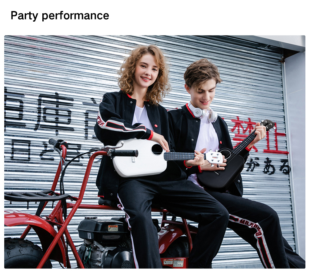 Populele 2 LED Bluetooth USB Smart Ukulele from Xiaomi youpin Populele 2 LED Bluetooth USB Smart Ukulele from Xiaomi youpin