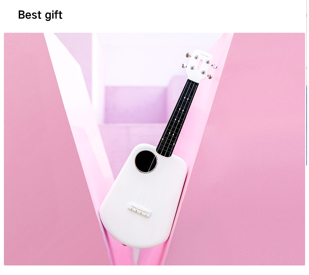 Populele 2 LED Bluetooth USB Smart Ukulele from Xiaomi youpin Populele 2 LED Bluetooth USB Smart Ukulele from Xiaomi youpin