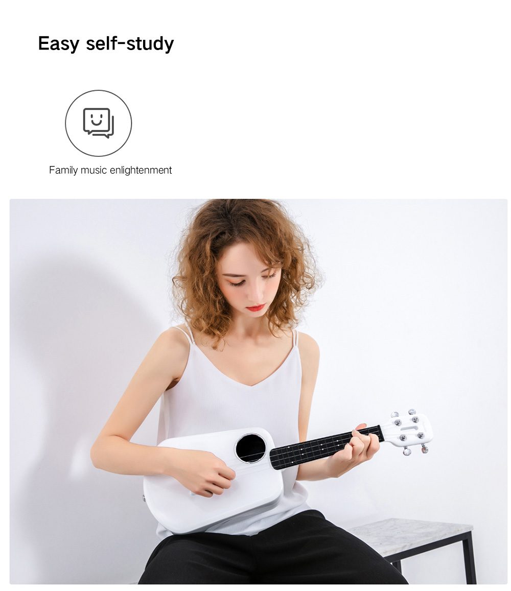 Populele 2 LED Bluetooth USB Smart Ukulele from Xiaomi youpin Populele 2 LED Bluetooth USB Smart Ukulele from Xiaomi youpin