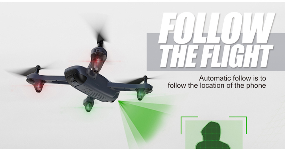 Udi i28GPS 1080P / 720P Follow Mode Surround Flight Auto Return GPS Quadcopter