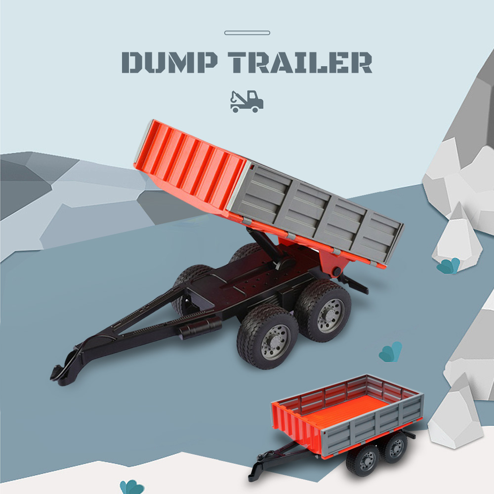 DOUBLEE S053 - 003 Remote Control Dump Trailer