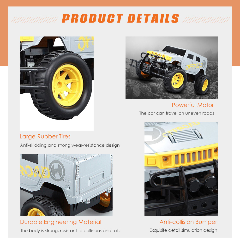 DOUBLEE E314 - 003 Large Wheel Off-road Remote Control Car DOUBLEE E314 - 003 Large Wheel Off-road Remote Control Car