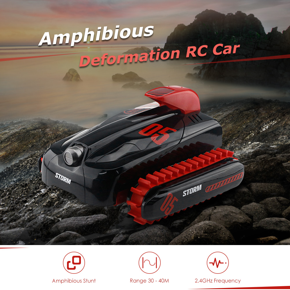 18SL02 Amphibious Deformation RC Car