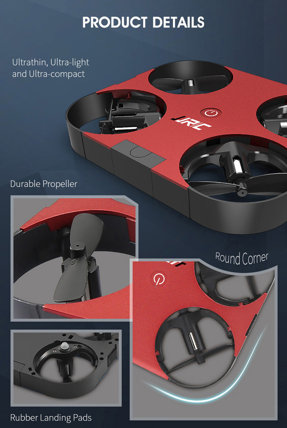 JJRC H70 Mini Ultra-thin Remote Control Quadcopters JJRC H70 Mini Ultra-thin Remote Control Quadcopters