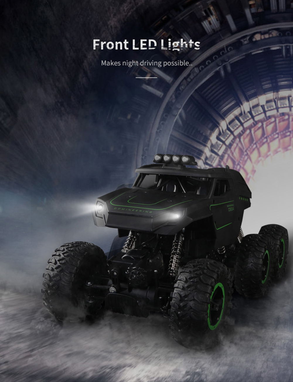 JJRC Q51 MAX Six-wheel Drive Off-road Remote Control Car JJRC Q51 MAX Six-wheel Drive Off-road Remote Control Car