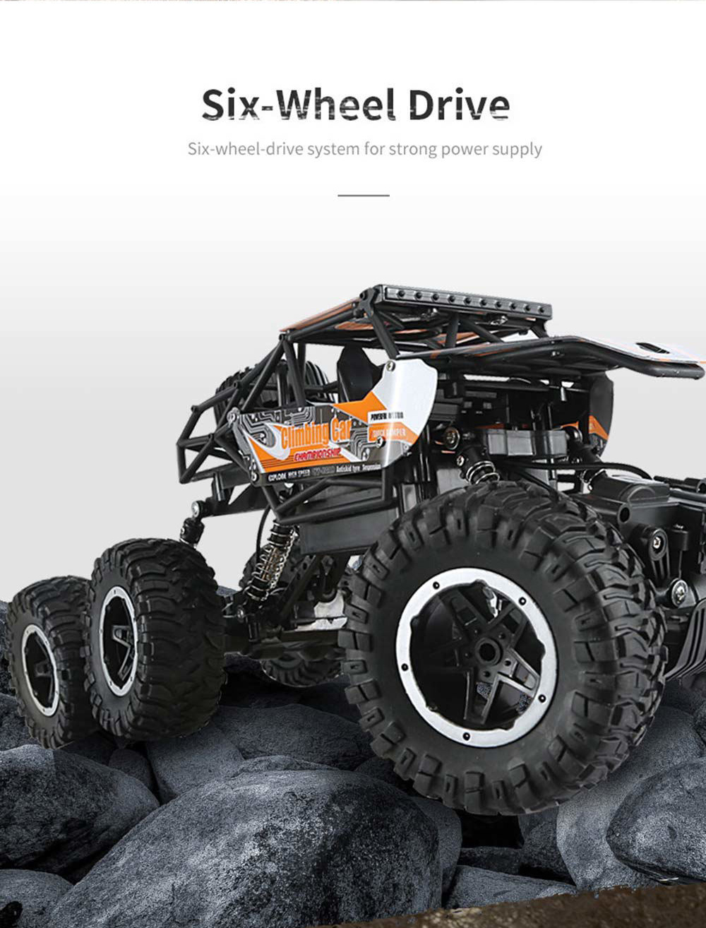 JJRC Q51 MAX Six-wheel Drive Off-road Remote Control Car JJRC Q51 MAX Six-wheel Drive Off-road Remote Control Car