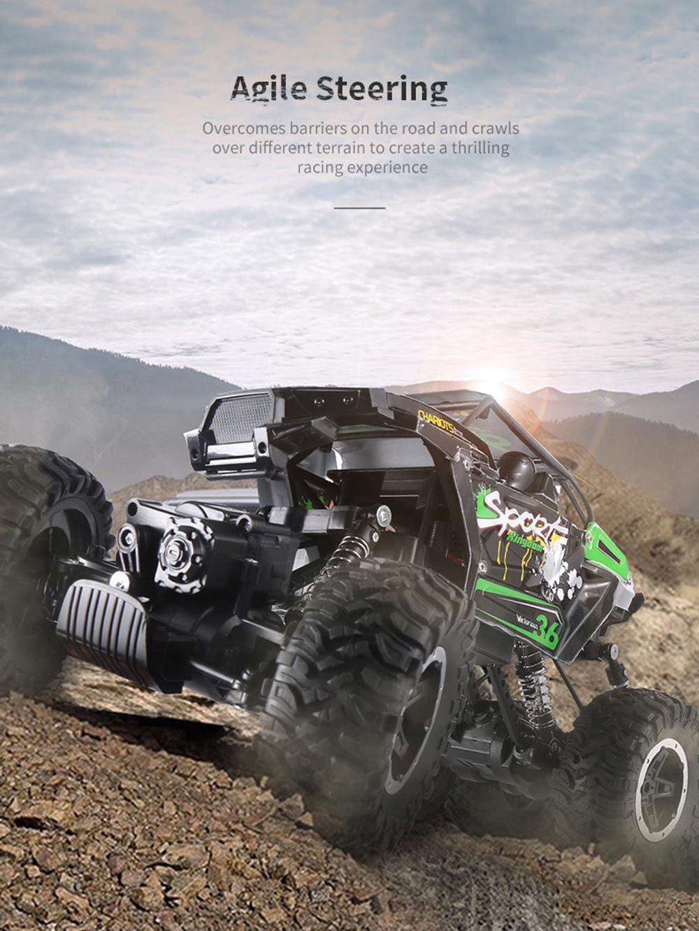 JJRC Q51 MAX Six-wheel Drive Off-road Remote Control Car JJRC Q51 MAX Six-wheel Drive Off-road Remote Control Car