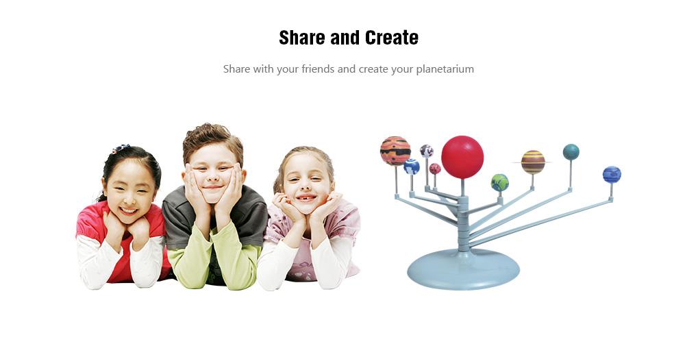 Nine Planets Model Puzzle Assembled Children Science Education Toy Nine Planets Model Puzzle Assembled Children Science Education Toy