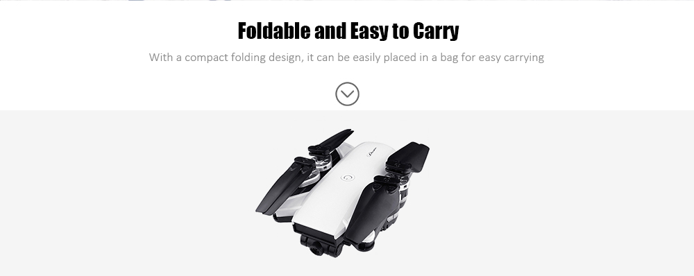 YH - 19HW Foldable RC Drone RTF WiFi FPV / G-sensor Mode / Altitude Hold YH - 19HW Foldable RC Drone RTF WiFi FPV / G-sensor Mode / Altitude Hold