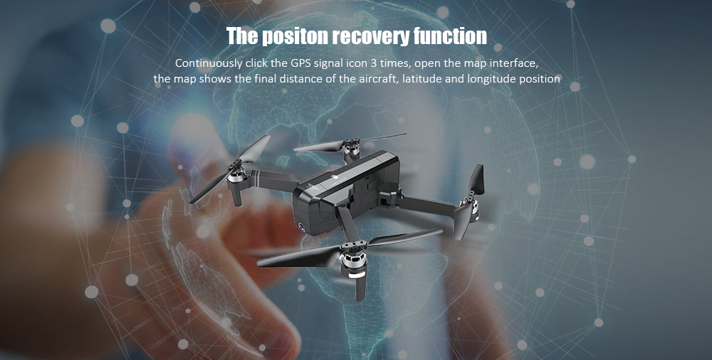 SJRC Z5 GPS 720P WiFi FPV RC Drone Quadcopter