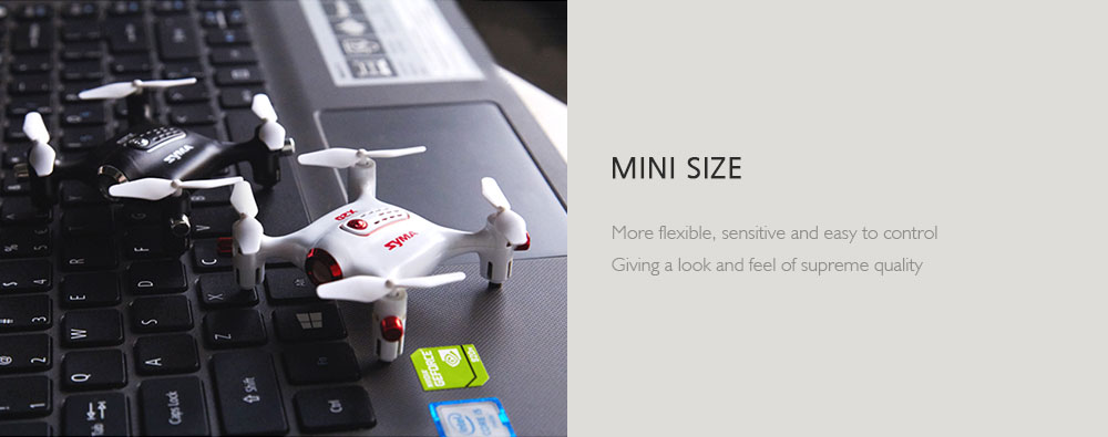 SYMA X20 Mini RC Drone RTF Headless Mode / Altitude Hold / 360 Degree Flip SYMA X20 Mini RC Drone RTF Headless Mode / Altitude Hold / 360 Degree Flip