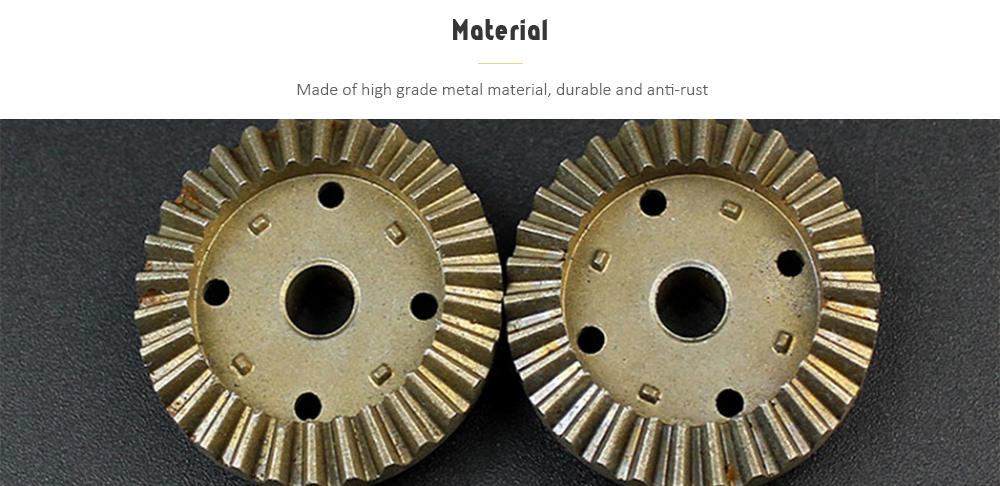 Metal Gears for WLtoys 12428 / 12428 - A / 12428 - B / 12428 - C / 12423 RC Car 2 Sets Metal Gears for WLtoys 12428 / 12428 - A / 12428 - B / 12428 - C / 12423 RC Car 2 Sets
