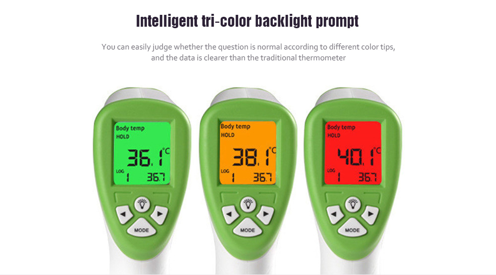 Digital Thermometer Infrared Baby Adult Forehead Non-contact Infrared Thermometer with LCD Backlight Bestselling