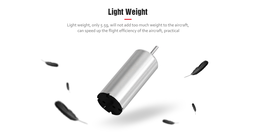TIANQU XS809W Original Brushed Motor 4pcs for XS809W Foldable RC Drone TIANQU XS809W Original Brushed Motor 4pcs for XS809W Foldable RC Drone