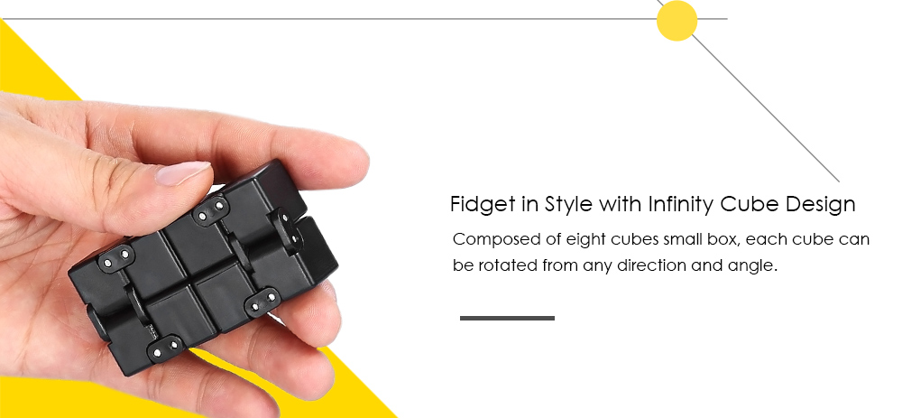 Fidget Style Infinity Cube EDC Fidgeting