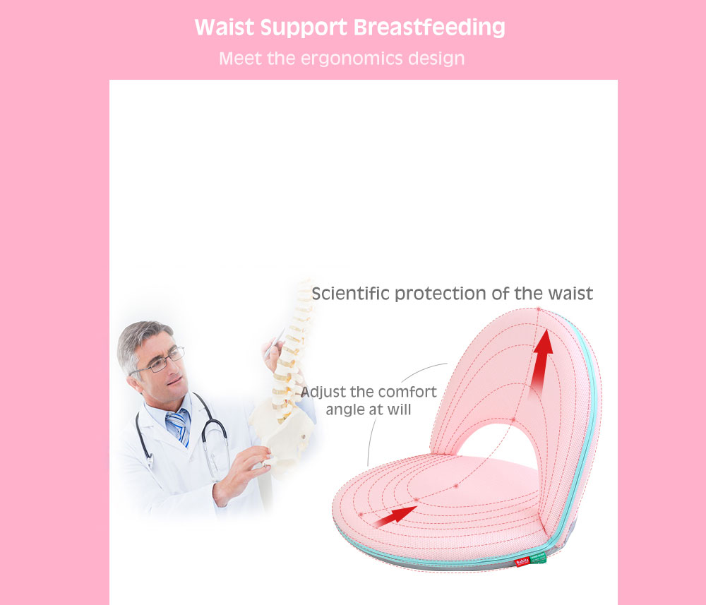 Babita BL002 Multi-function Silent Adjustment Maternal Breastfeeding Waist Back Chair