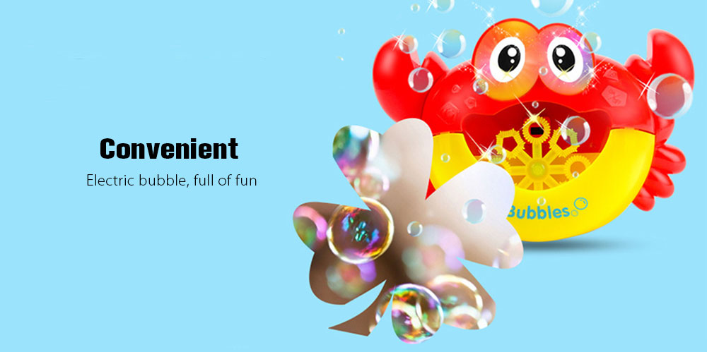Education Toy Electric Blow Bubble Machine without Bubble Water