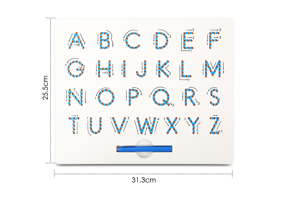 Puzzle Educational Learning Kids Letter Magnetic Drawing Board Puzzle Educational Learning Kids Letter Magnetic Drawing Board