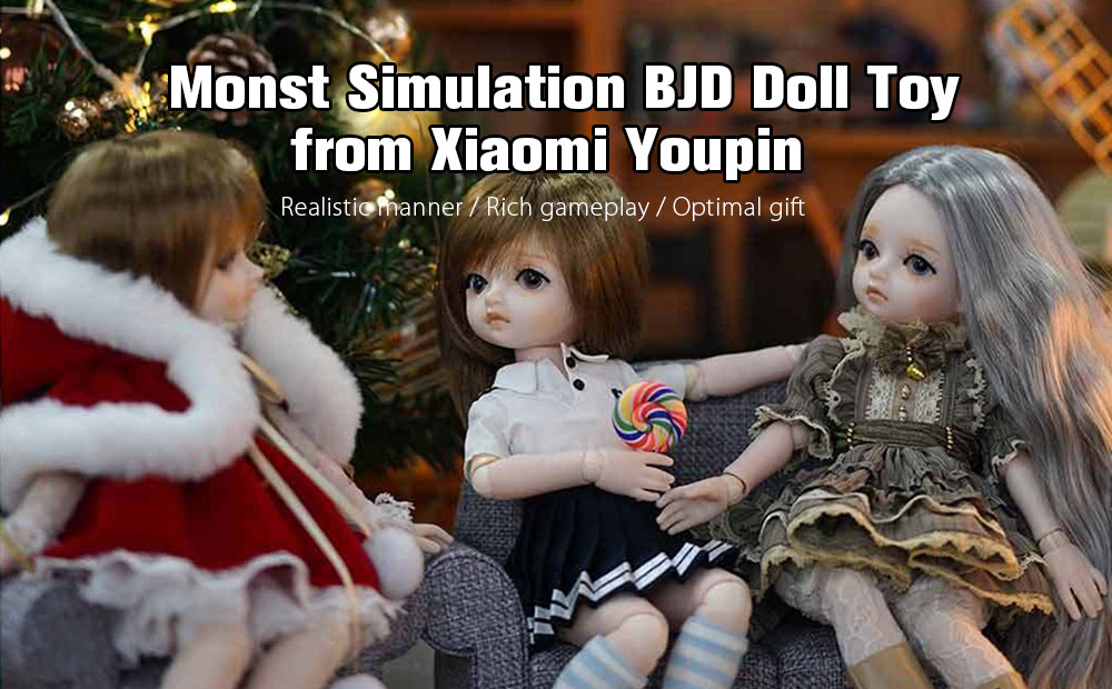 Monst Simulation Cute BJD Doll Toy from Xiaomi Youpin