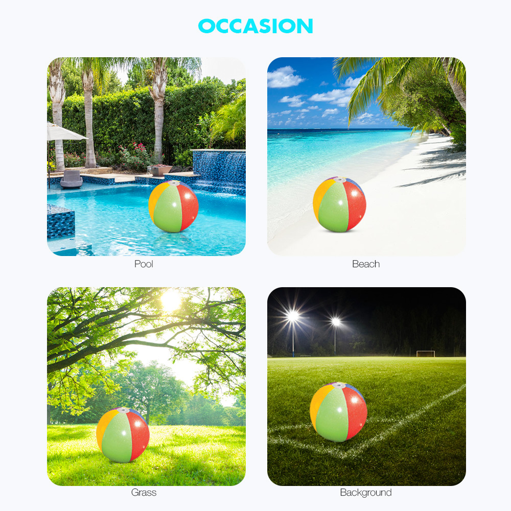 PVC Inflatable Sprinkler Water Ball Toy for Hot Summer Swimming Party Beach Pool