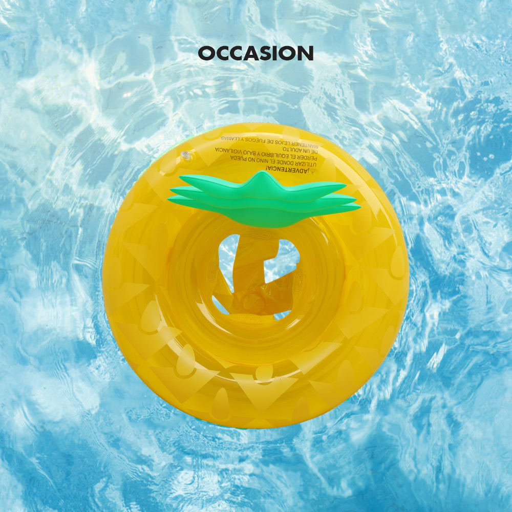 Children's Pineapple Seat Inflatable Swimming Ring Children's Pineapple Seat Inflatable Swimming Ring