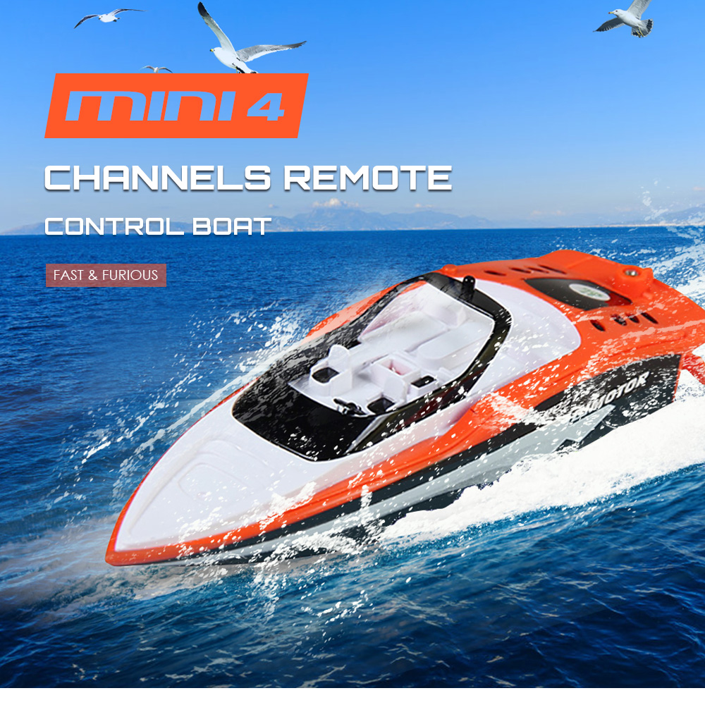 Mini 4 Channels Remote Control Boat 3392M