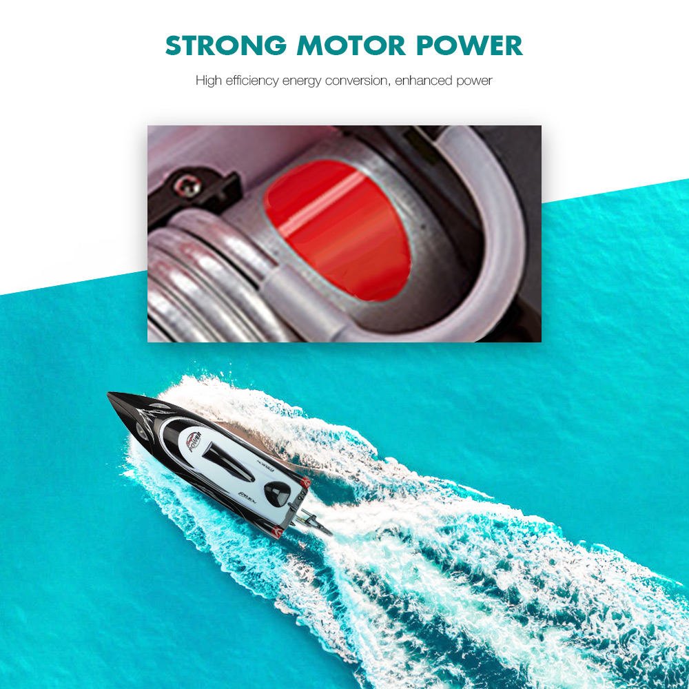 HJ806 2.4G High Speed Remote Control Boat HJ806 2.4G High Speed Remote Control Boat