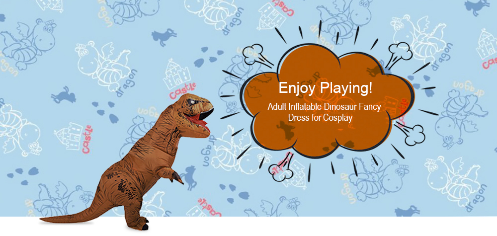 Adult Inflatable Dinosaur Fancy Dress for Cosplay Adult Inflatable Dinosaur Fancy Dress for Cosplay