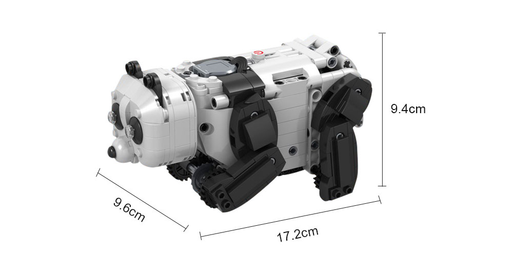 7108 Electric Panda Imitating Crawling Posture Automatic Obstacle Avoidance Building Blocks 427PCS 7108 Electric Panda Imitating Crawling Posture Automatic Obstacle Avoidance Building Blocks 427PCS