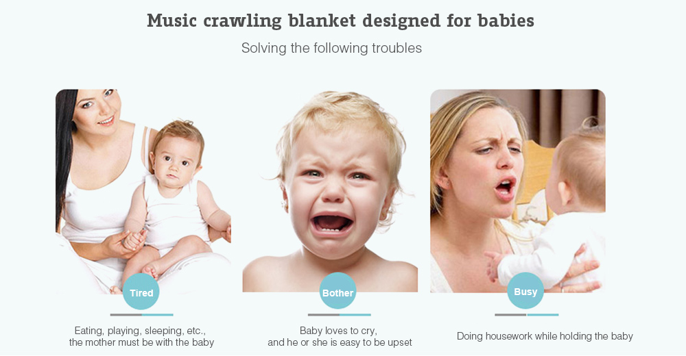 Multifunctional Cartoon Blanket with Animal Calling and Music
