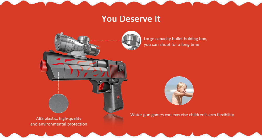 2 in 1 Fashion Children Water Gun Toys Soft Bullet 2 in 1 Fashion Children Water Gun Toys Soft Bullet