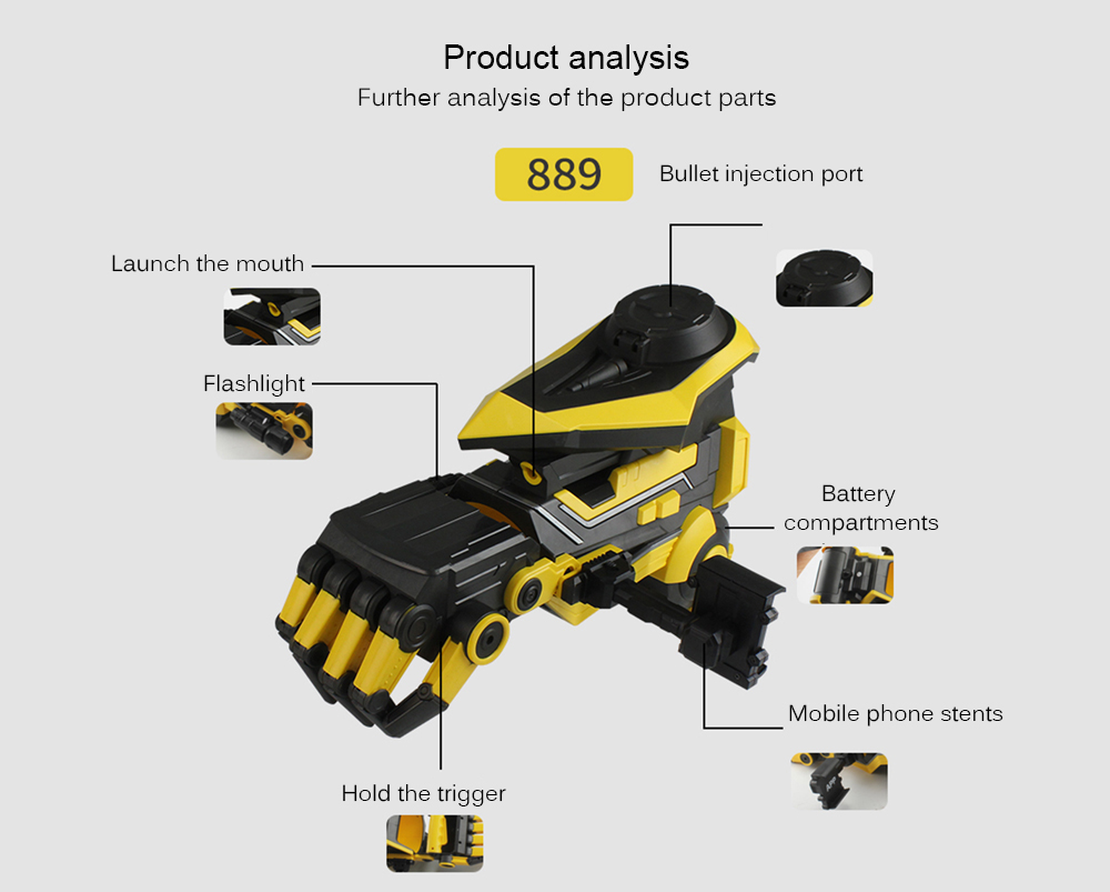 Electric Mechanical Arm Toy for Children