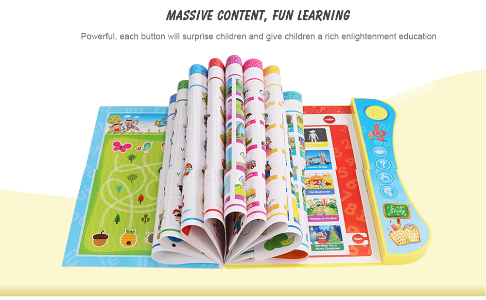 YS2605C Point Reading Tablet Learning Machine for Children