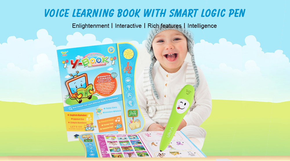 YS2605C Point Reading Tablet Learning Machine for Children