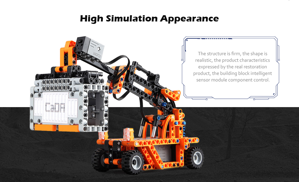 CaDA C71002W High Simulation Port Engineering with Intelligent Sound and Light Induction Motor Set CaDA C71002W High Simulation Port Engineering with Intelligent Sound and Light Induction Motor Set