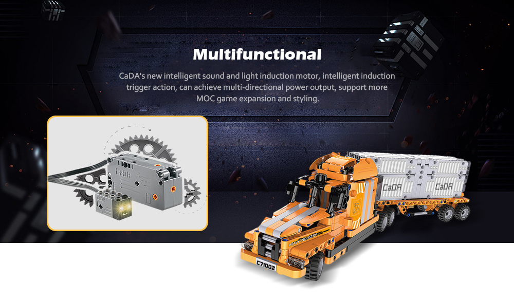 CaDA C71002W High Simulation Port Engineering with Intelligent Sound and Light Induction Motor Set CaDA C71002W High Simulation Port Engineering with Intelligent Sound and Light Induction Motor Set